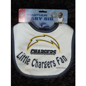 NFL San Diego Chargers Snap Baby Bib by Mc Arthur