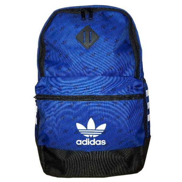 adidas originals BIG Trefoil 総柄ロゴプリント入りバックパック リュック...