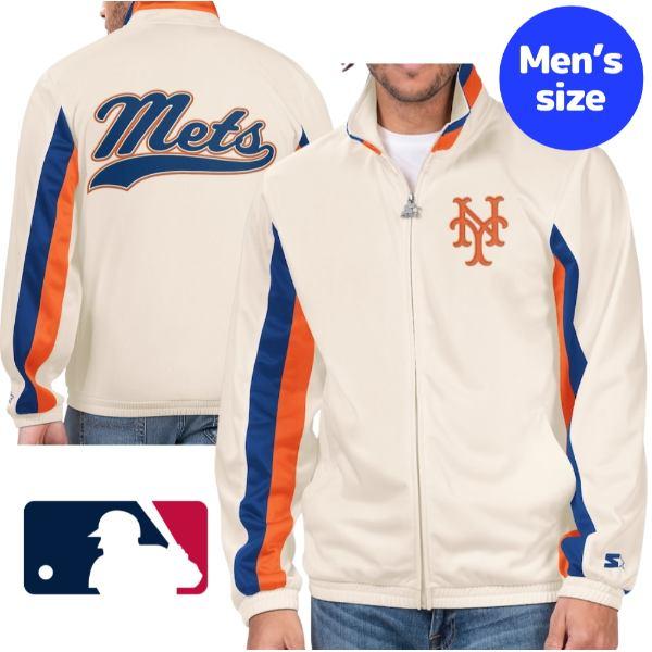 MLB公式 メンズ トラックジャケット ジャージ ニューヨーク・メッツ