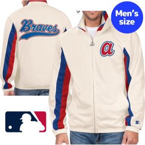MLB公式 メンズ トラックジャケット ジャージ アトランタ・ブレーブス｜us-kidswear