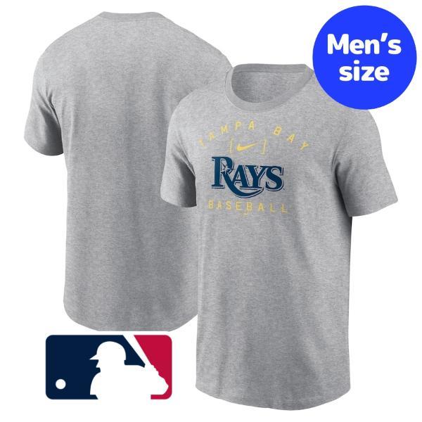 MLB公式 ナイキ nike メンズ Tシャツ 半袖トップス タンパベイ・レイズ