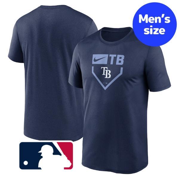 MLB公式 ナイキ nike メンズ Tシャツ 半袖トップス タンパベイ・レイズ