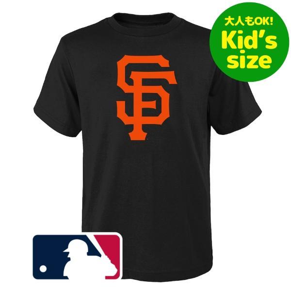 MLB公式 キッズ用Tシャツ 子供用半袖トップス サンフランシスコ・ジャイアンツ San Franc...