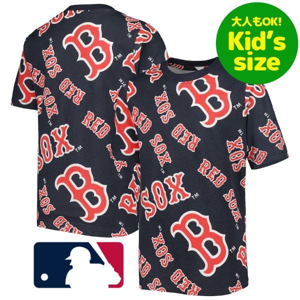 MLB公式 キッズ用Tシャツ 子供用半袖トップス 吉田正尚 ボストン・レッドソックス Boston ...