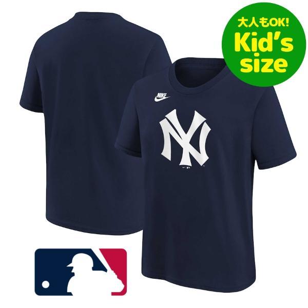MLB公式 nike ナイキ キッズ用Tシャツ 子供用半袖トップス ニューヨーク・ヤンキース New...