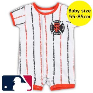 MLBオフィシャル ベビー服 ロンパース カバーオール 出産祝い サンフランシスコ・ジャイアンツ San Francisco Giants｜us-kidswear