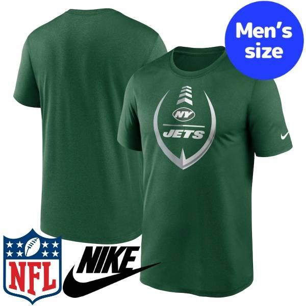 NIKE ナイキ NFL公式 メンズ Tシャツ 半袖シャツ トップス ニューヨーク・ジェッツ New...