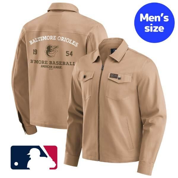 MLB公式 メンズ ワークジャケット コットンジャケット ライトウェイトジャケット アウター 菅野智...