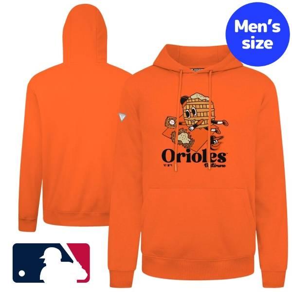 MLB公式 メンズ パーカー トレーナー 長袖トップス レベルウェア 菅野智之 ボルティモア・オリオ...