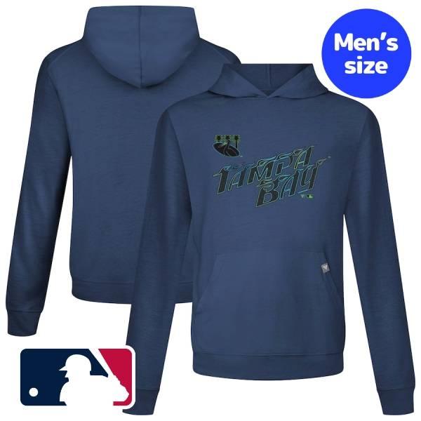 MLB公式 メンズ パーカー トレーナー 長袖トップス タンパベイ・レイズ Tampa Bay Ra...