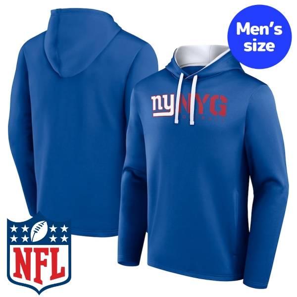 NFL公式 メンズ パーカー 長袖トップス トレーナー フーディー ニューヨーク・ジャイアンツ Ne...