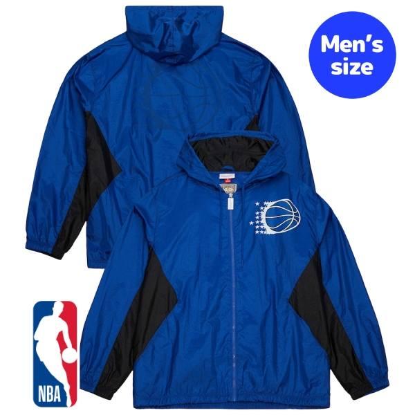 NBA公式 メンズ ウィンドブレーカー ナイロンジャケット ジャケット アウター ミッチェルアンドネ...