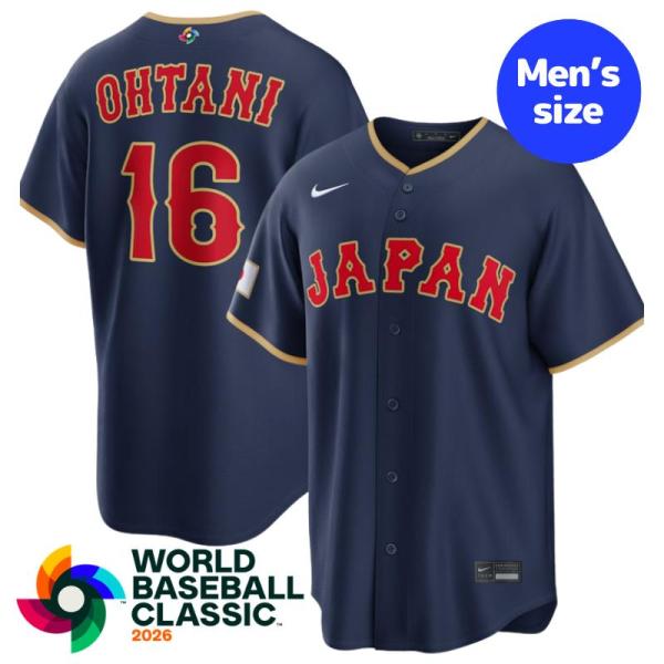 2026 WBC 公式 NIKE ナイキ 大谷翔平 侍ジャパン メンズ ユニフォーム ROAD