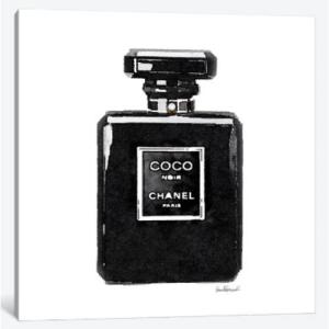 米国発ブランドオマージュアート Coco Noir Perfume シャネル CHANEL キャンバスアート 絵画 インテリア 模様替え 新築祝い