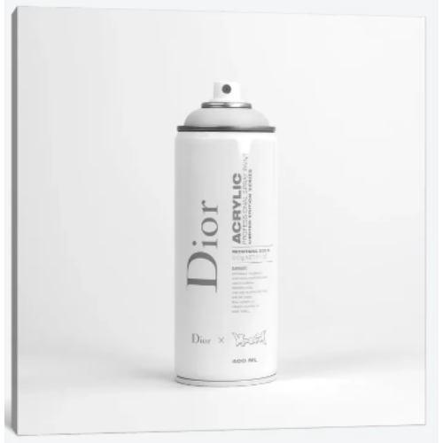 Brandalism Dior Spray Paint Can ディオール Dior キャンバス 絵...