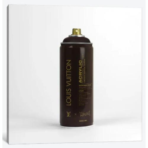 オマージュアート Brandalism Louis Vuitton Spray Paint Can ...