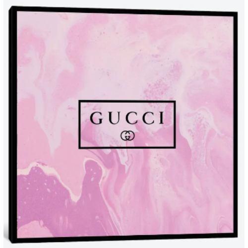 Pink Marble Abstract Fashion Art Gucci グッチ GUCCI キ...