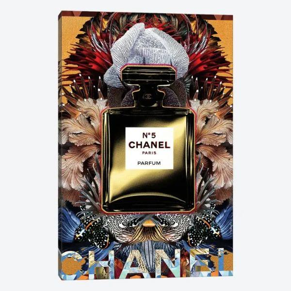 お洒落なオマージュアート No. 5 シャネル CHANEL キャンバスアート 絵画 インテリア 模...