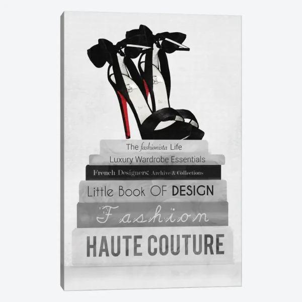 お洒落なオマージュアート Fashionista Reads III ルブタン Louboutin ...