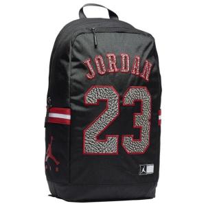 nike ナイキ ジョーダン Jordan Jersey Backpack バックパック（Black/Gym Red/White） リュック バッグ｜us-kidswear