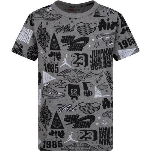 nike 大人もOK 男の子用Air Jordan AOP Tシャツ（Carbon Heather）...