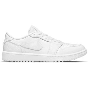 Jordan Golf Shoes 250/25.0cm オリーブ/ホワイト Nike Golf Shoes - Air Jordan 1 Low G - White - Gum SP25