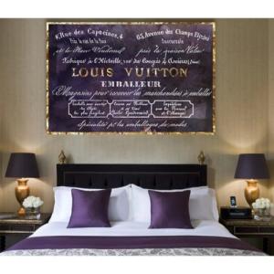 Gal ルイ ヴィトン オリバーガル Vuitton キャンバスアート 約114x76cm ルイ ヴィトン キャンバスアート Emballeur Ogxl Usキッズウェア Oliver 絵画 Louis 絵画 数量限定価格高評価