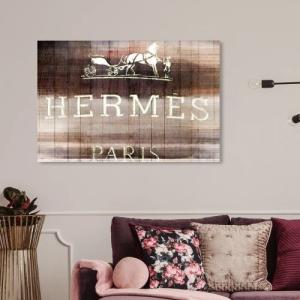Oliver Wooden Gal Paris 約114x76cm 絵画 Paris インテリア Hermes オリバーガル ギフト Wooden エルメス 衣替え ギフト 引越し祝い Ogxl Usキッズウェア