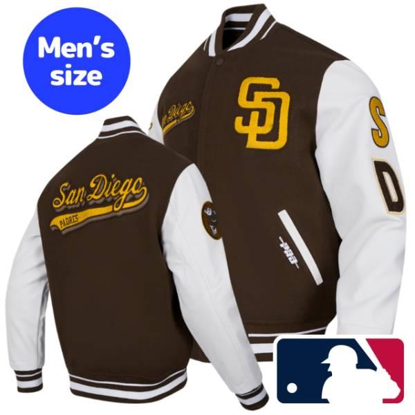 プロスタンダード MLB公式 メンズ アウター バーシティジャケット スタジャン サンディエゴ・パド...