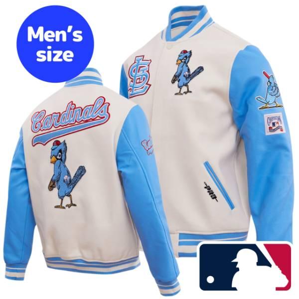 プロスタンダード MLB公式 メンズ アウター ジャケット スタジャン セントルイス・カージナルス ...
