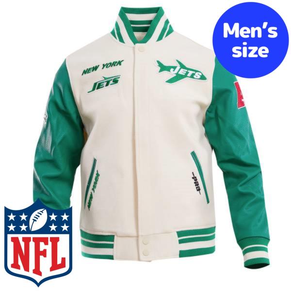 プロスタンダード NFL メンズ アウター バーシティジャケット スタジャン アメフト ニューヨーク...