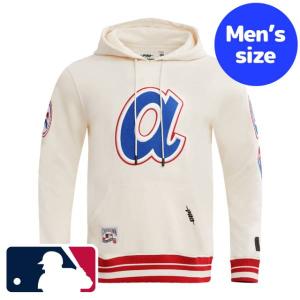 MLB公式 メジャーリーグ公式 メンズ パーカー フーディー 長袖トップス アトランタ・ブレーブス ATLANTA BRAVES｜us-kidswear