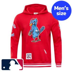 MLB公式 メジャーリーグ公式 メンズ パーカー フーディー 長袖トップス ヌートバー セントルイス・カージナルス CARDINALS｜us-kidswear