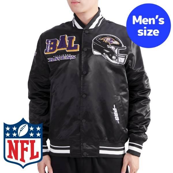 プロスタンダード NFL公式 アメフト メンズ アウター ジャケット スタジャン ナイロンジャケット...