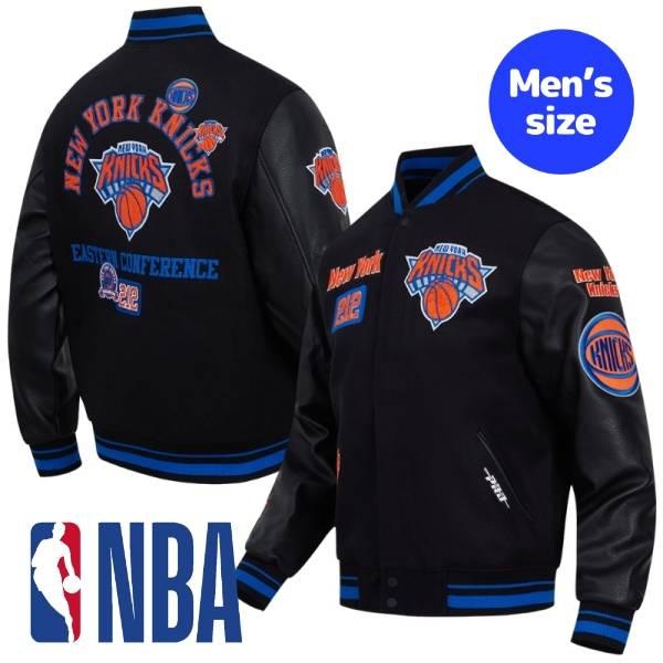 プロスタンダード NBA公式 メンズ アウター バーシティジャケット スタジャン ジャンパー ニュー...