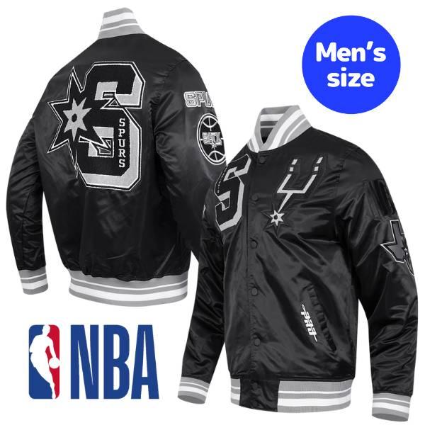 プロスタンダード NBA公式 メンズ アウター スタジャン ナイロンジャケット ジャケット サンアン...