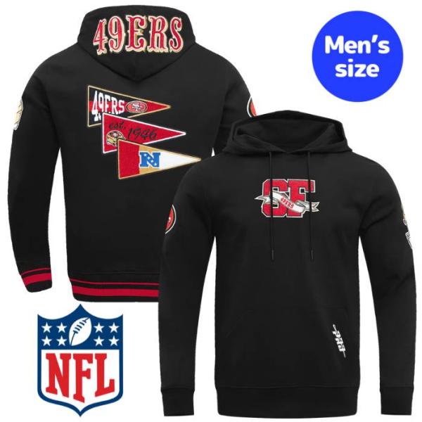 プロスタンダード NFL公式 アメフト メンズ パーカー 長袖トップス トレーナー サンフランシスコ...