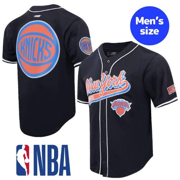NBA公式 メンズ ジャージ ユニフォームトップ 半袖トップス Tシャツ プロスタンダード ニューヨ...