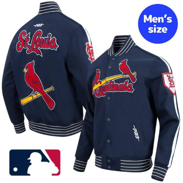 プロスタンダード MLB公式 メンズ アウター スタジャン ジャケット ヌートバー セントルイス・カ...