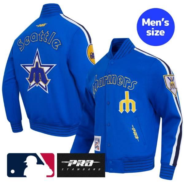 MLB公式 メンズ アウター ジャケット スタジャン ジャケット プロスタンダード イチロー シアト...