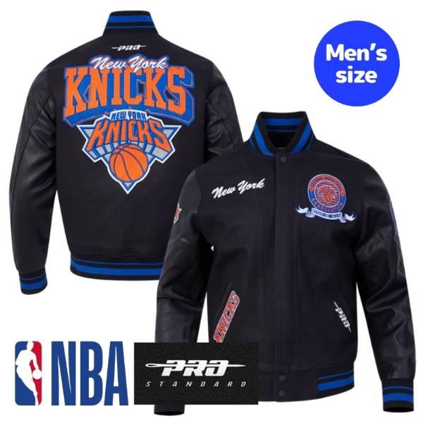 NBA公式 メンズ アウター スタジャン ジャケット プロスタンダード ニューヨーク・ニックス NE...