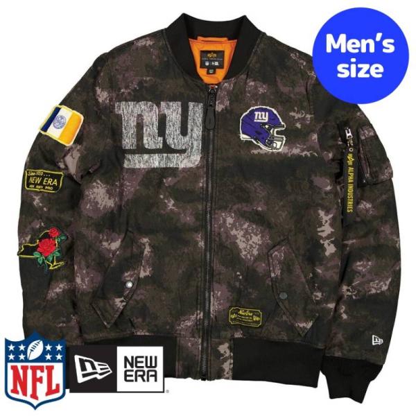 NFL公式 メンズ アウター ジャケット MA-1 スタジャン ボンバージャケット ジャンパー ニュ...