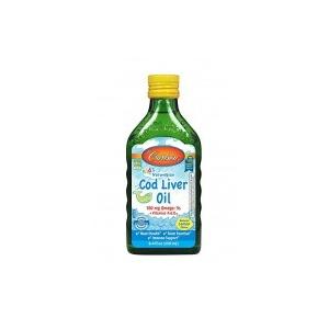 Carlson Kid&apos;s Cod Liver Oil, Lemon（レモン風味）, 550 mg ...