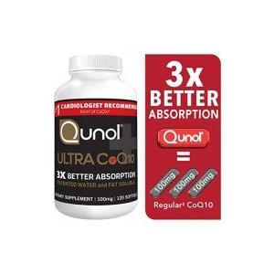 Qunol Ultra CoQ10 100mg, 3x Better Absorption　120粒