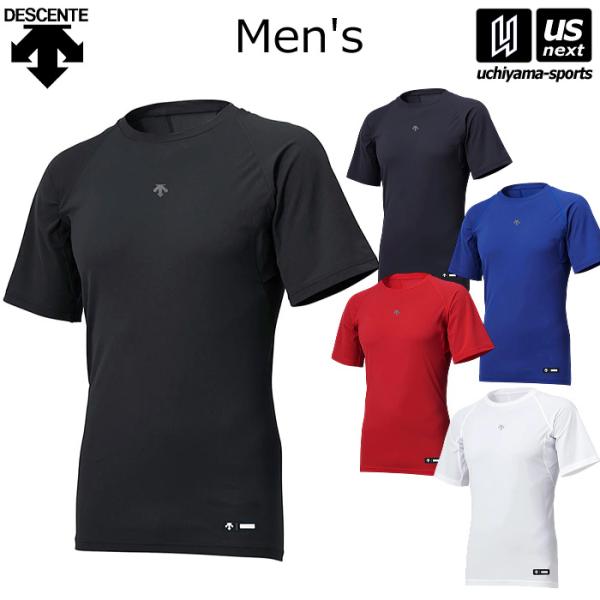 デサント 野球 メンズ 丸首半袖アンダーシャツ アンダーウェア 2025年春夏モデル [M便 1/1...