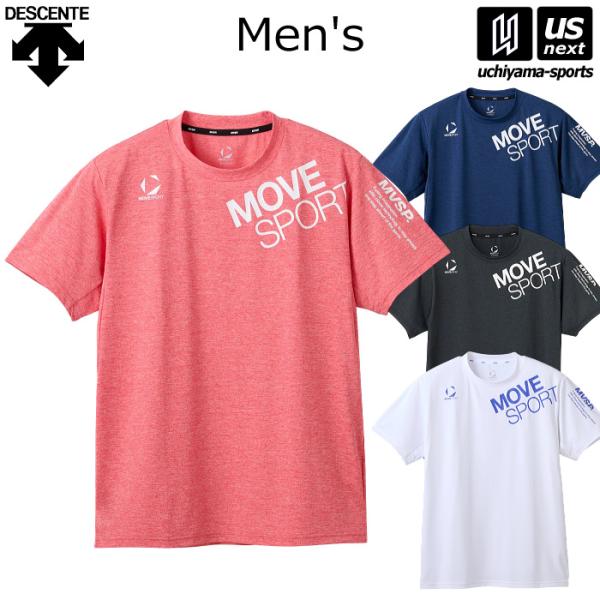デサント ムーブスポーツ メンズ SUNSCREEN TAIKYU ハイゲージ 半袖シャツ 2025...