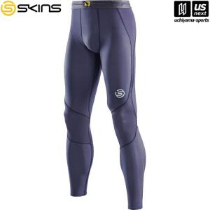 スキンズ S-3 メンズ ロングタイツ ネイビー 18171310 (取り寄せ)(自社)(メール便不可)
