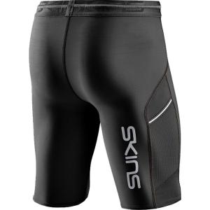スキンズ S-3 メンズ ハーフタイツ ブラッ...の詳細画像1