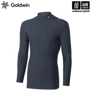 ゴールドウィン／シースリーフィット メンズ コウデンシウォ−ムハイネックロングスリーブ WF ウルフグレー (取り寄せ)(自社)(メール便不可)
