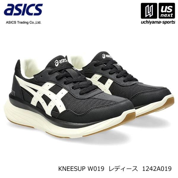 アシックス商事 1242A019 (001)ブラック×オフホワイト レディース ウォーキングシューズ...